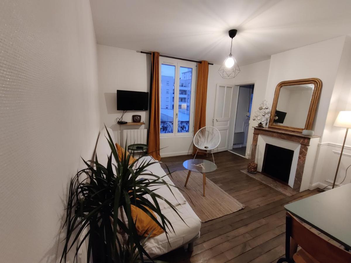 Appartement Cosy A 10 Min A Pieds De La Gare Reims Dış mekan fotoğraf